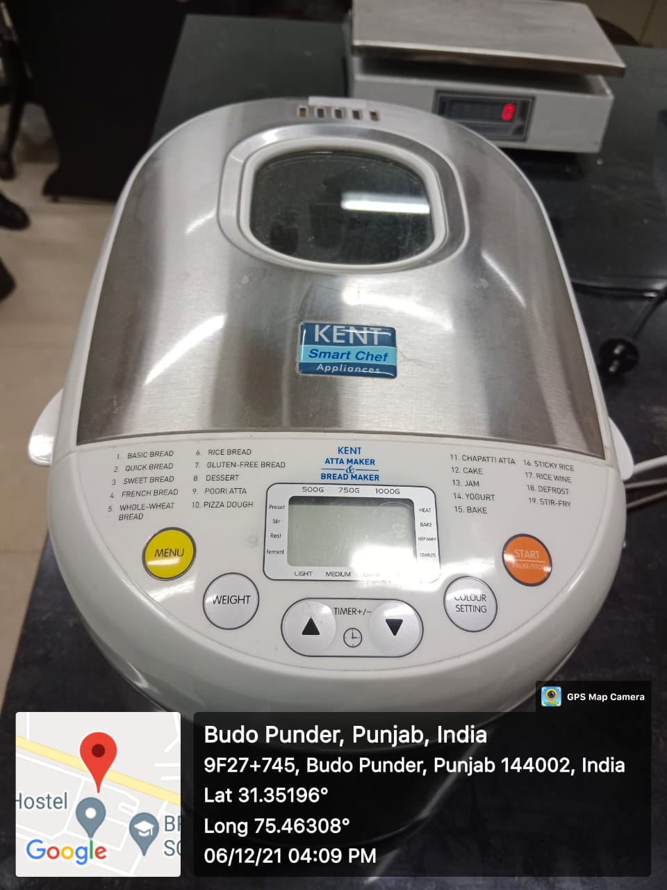 Bread and Atta MakerFoodInstrumentationLabFST I.K. Gujral Punjab